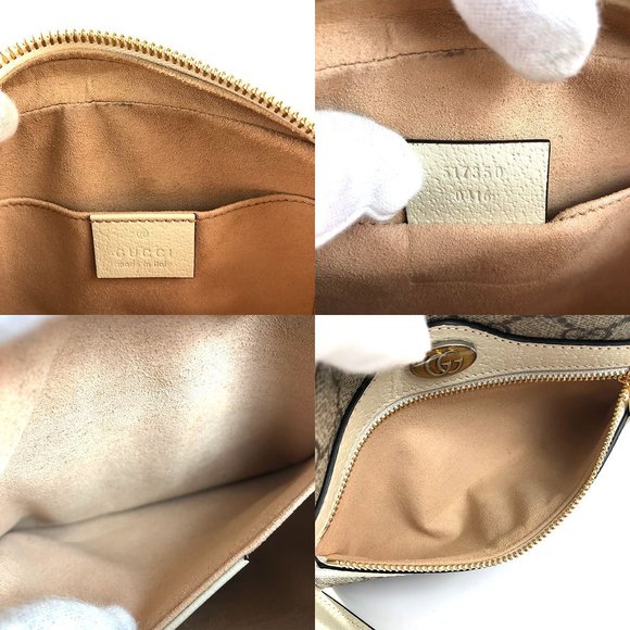Gucci GG Supreme Sherry Line Offdia Shoulder Bag Pochette Crossbody - Picture 6 of 6